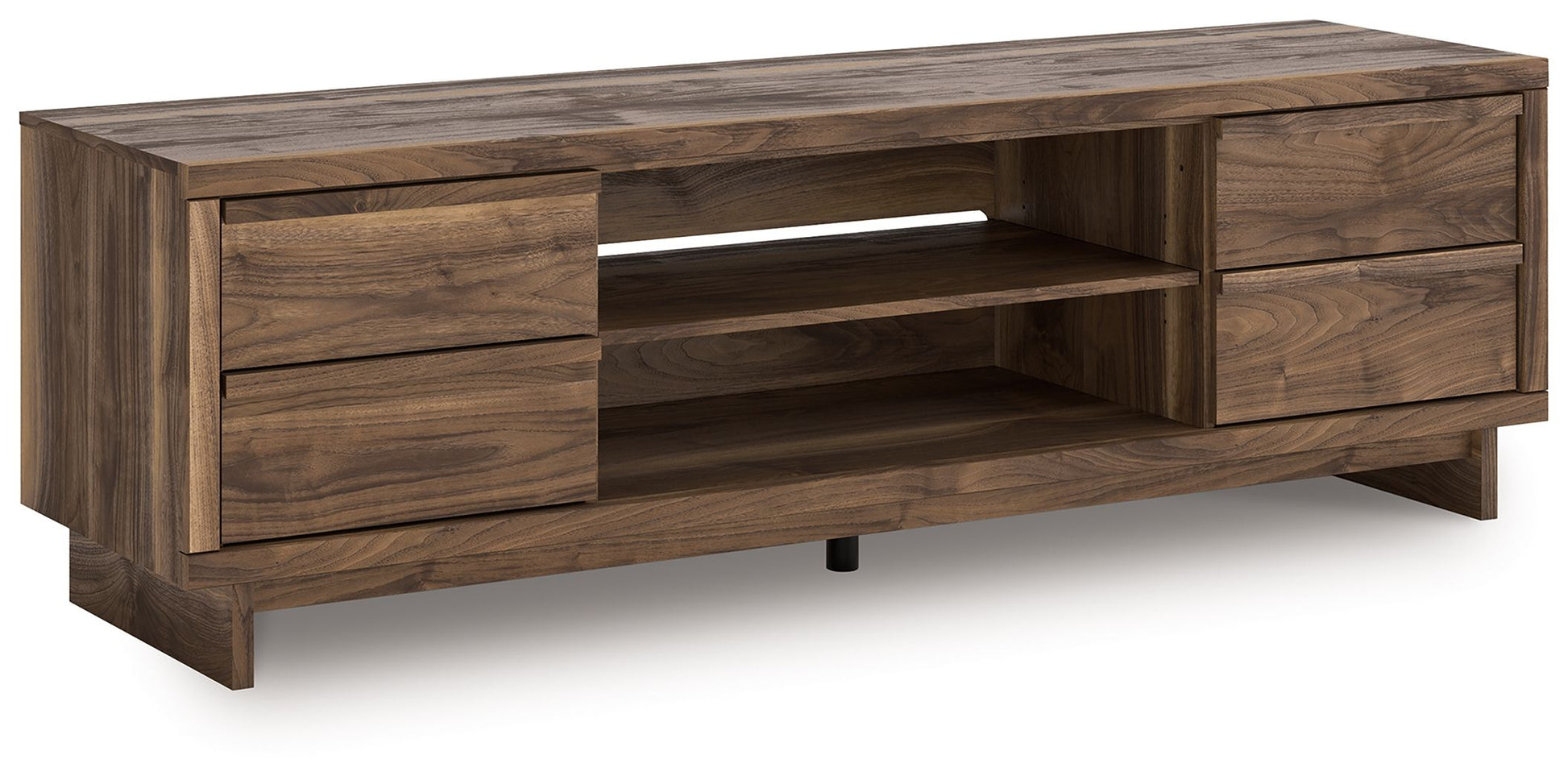 Zadilyn - Brown - XL TV Stand With Fireplace Option