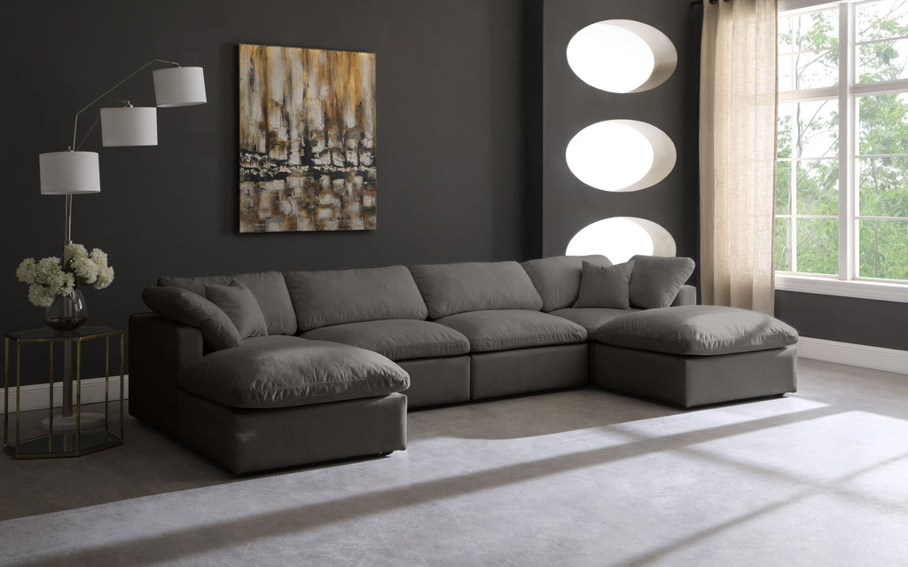 Plush - 6 Piece Modular Sectional