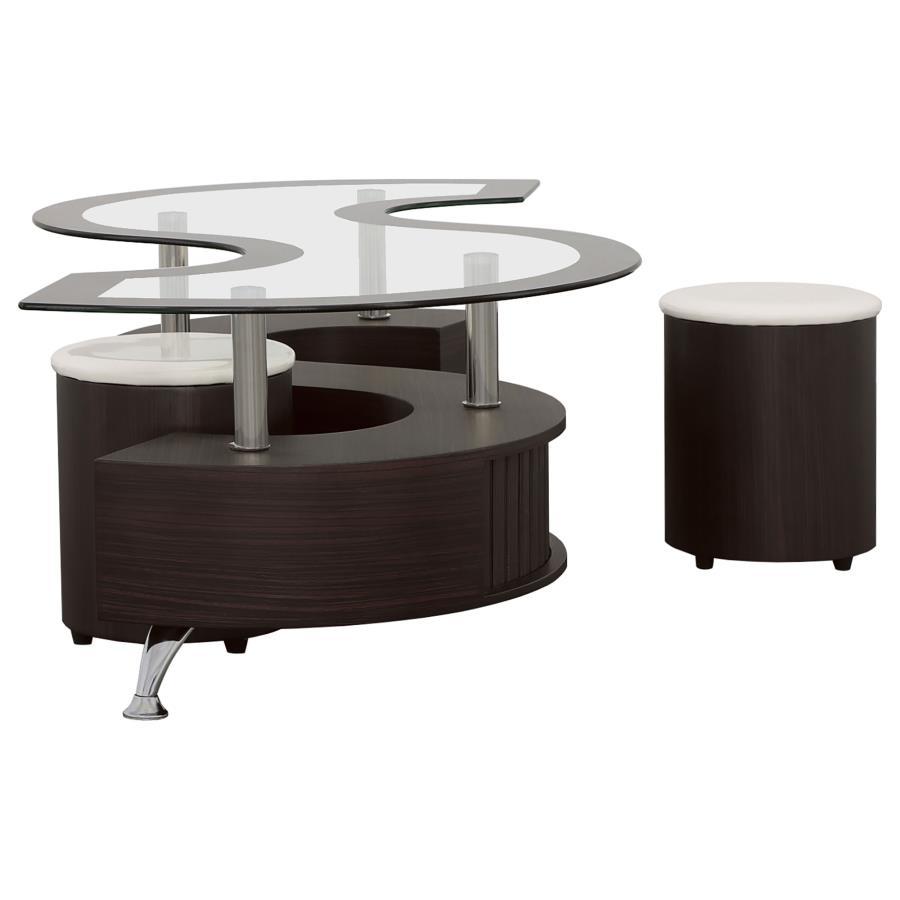 Buckley - 3 Piece Coffee Table And Stools Set