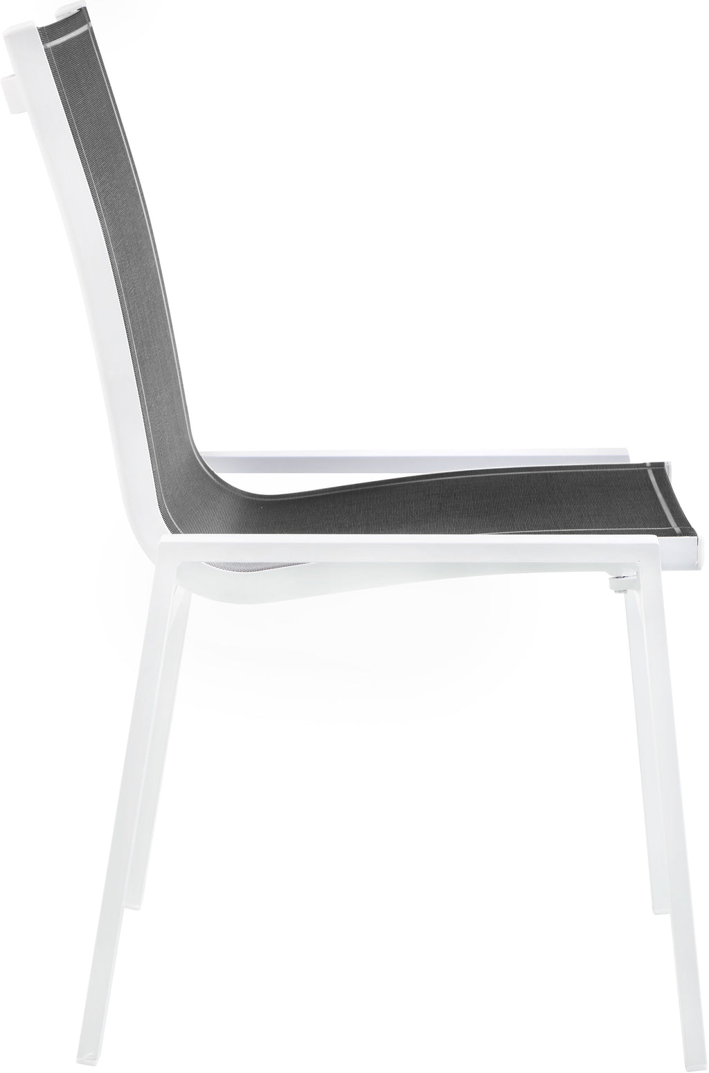 Nizuc - Outdoor Patio Dining Chair With White Frame (Set of 2)