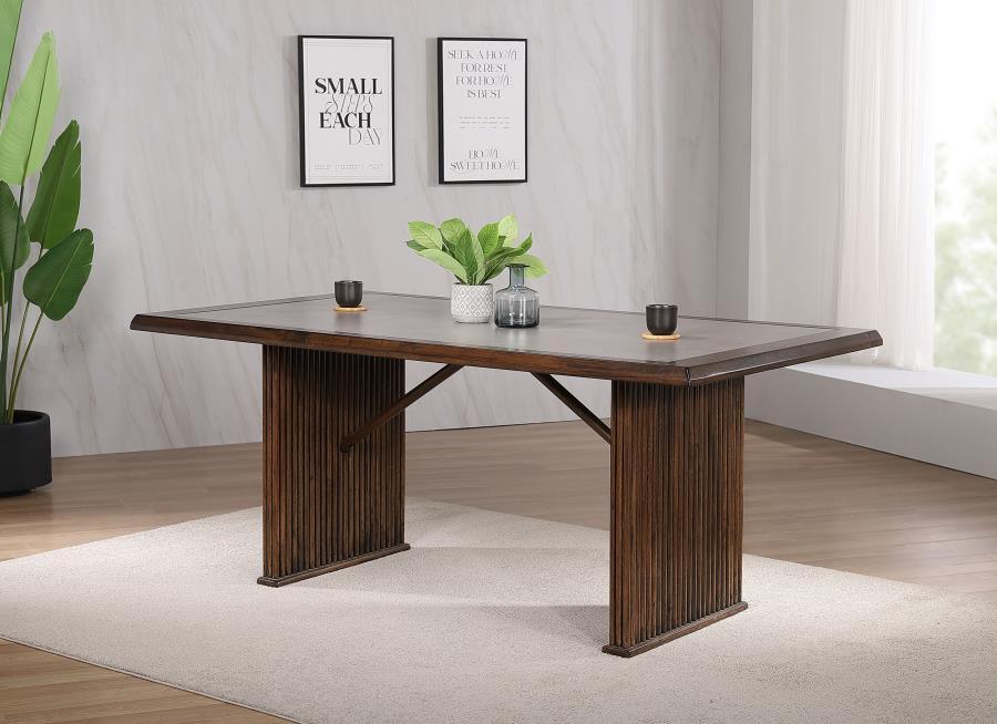 Sherwood - Rectangular Dining Table - Brown