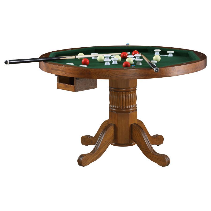 Mitchell - 5 Piece Dining And Game Table Set - Amber