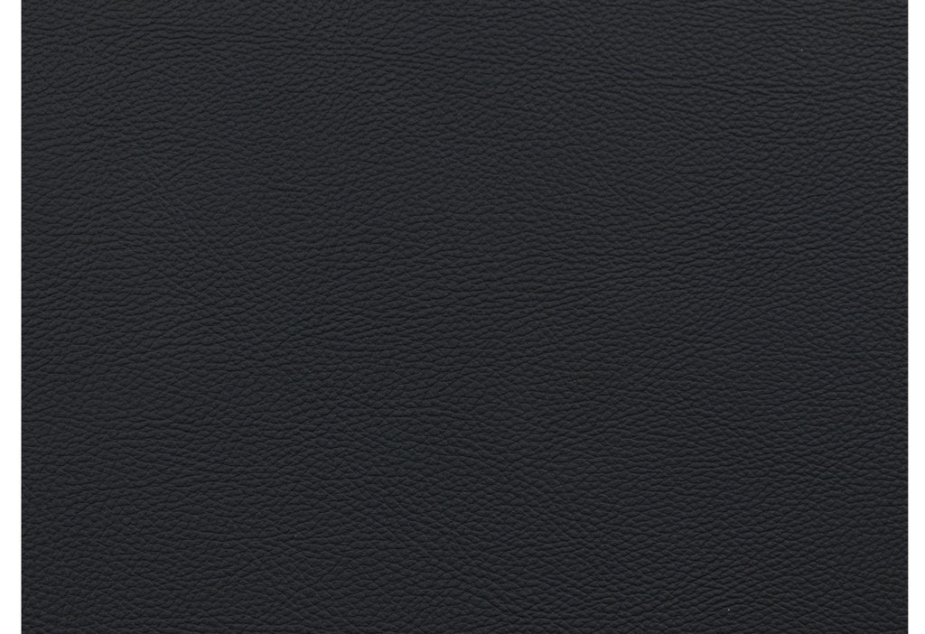 U6024 - PU Sectional With LED And 2 Recliners - Black