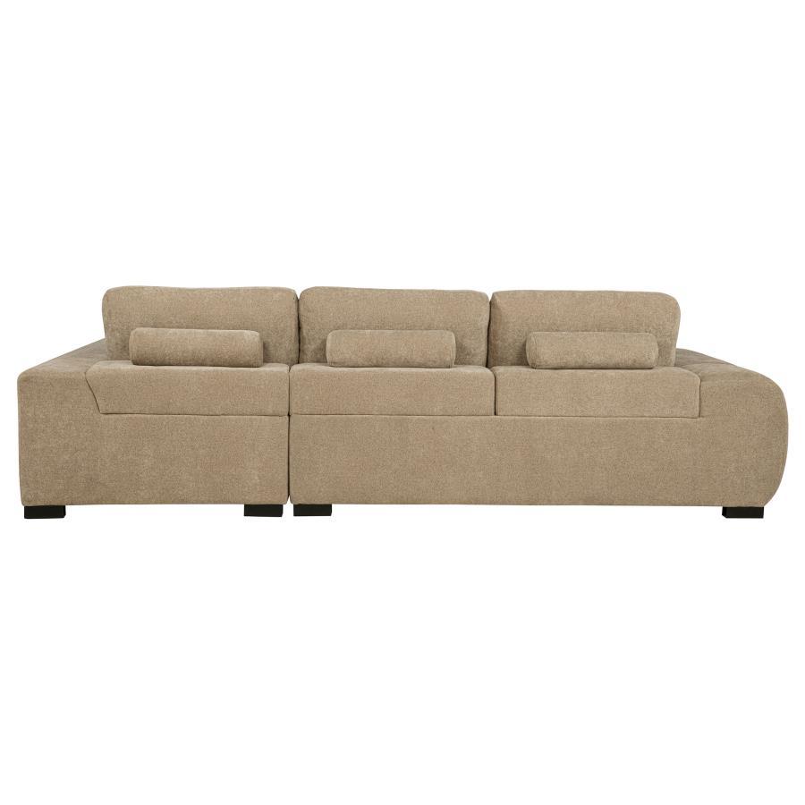 Octavia - Upholstered Sectional Chaise Sofa