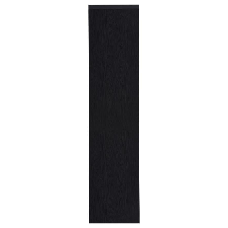 Winfield - 3-Sheld Media Tower Entertainment Pier - Black