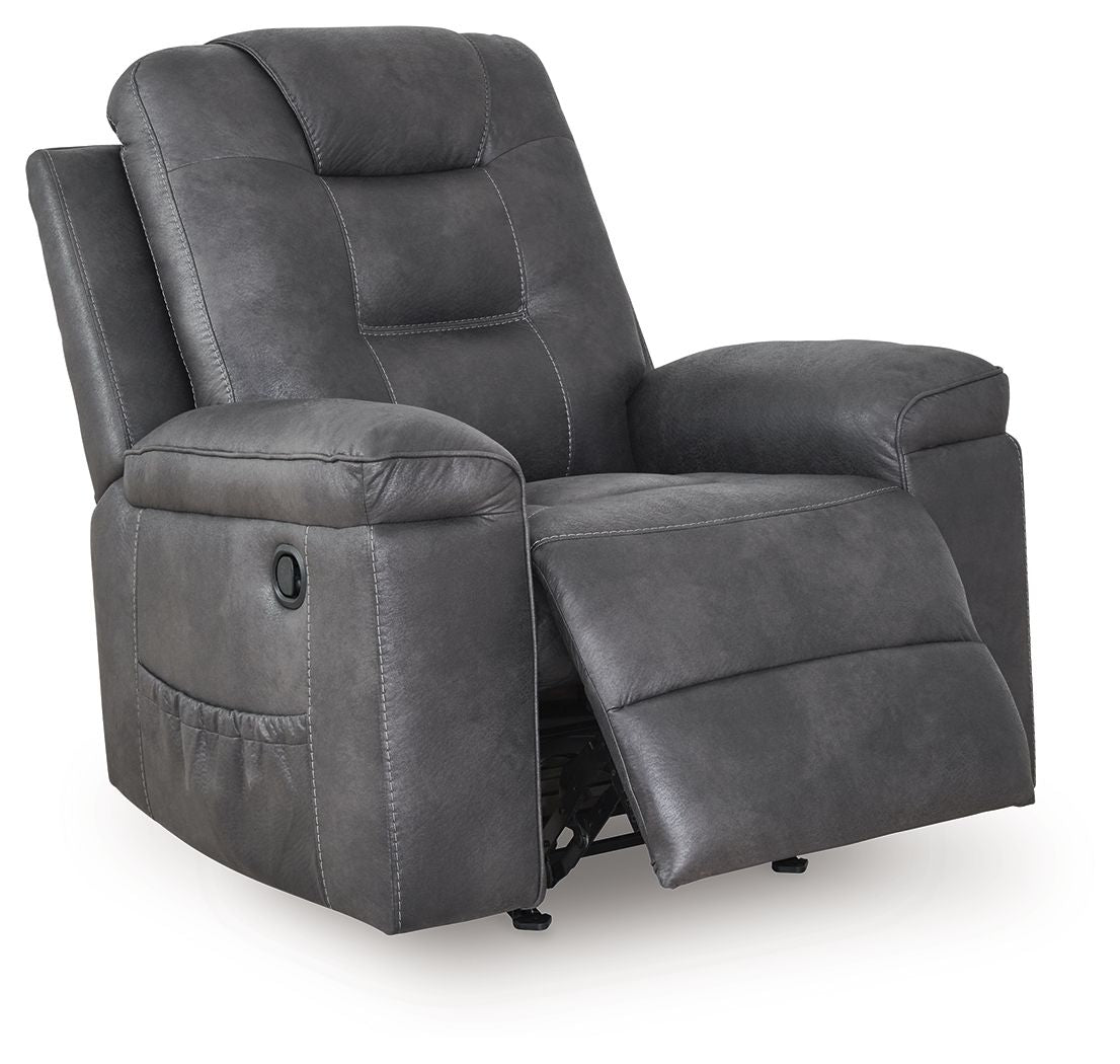 Stockworth - Granite - Rocker Recliner