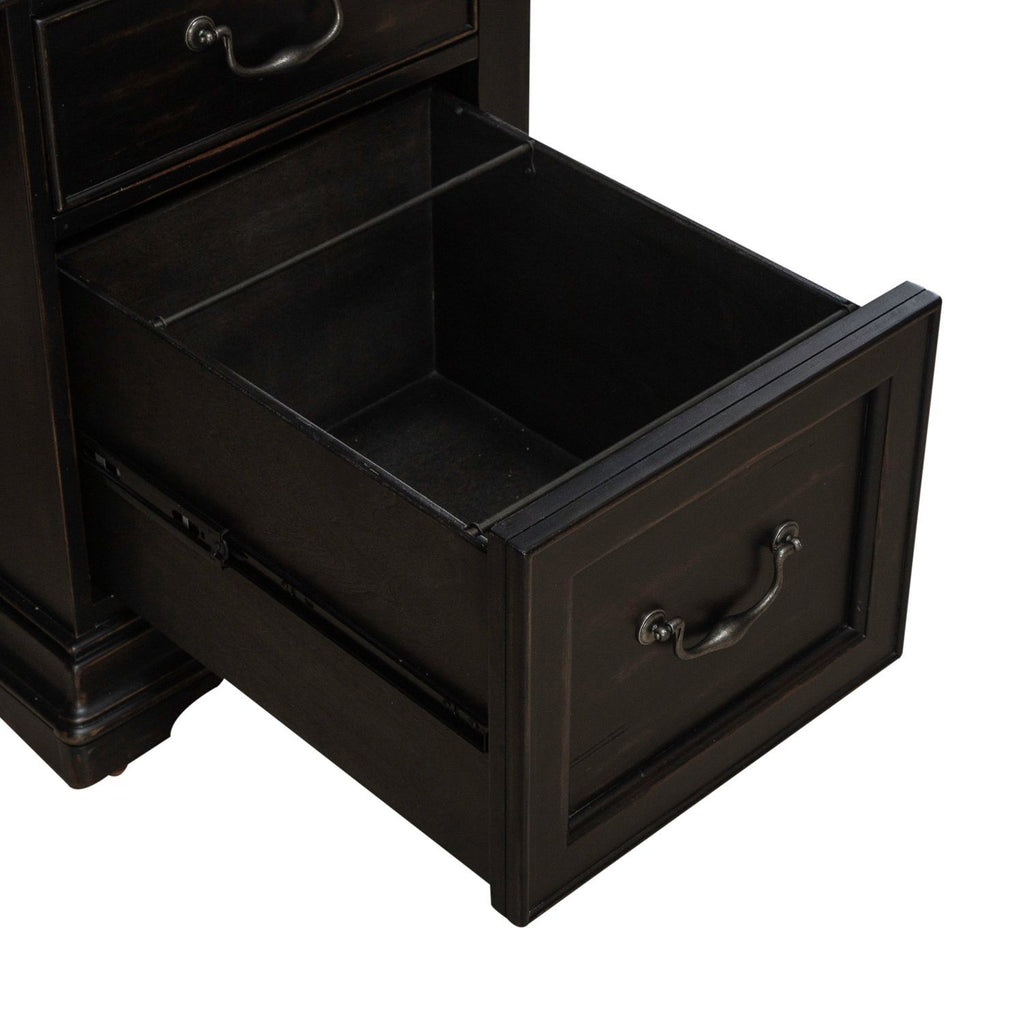 Meritage - Credenza & Hutch - Black