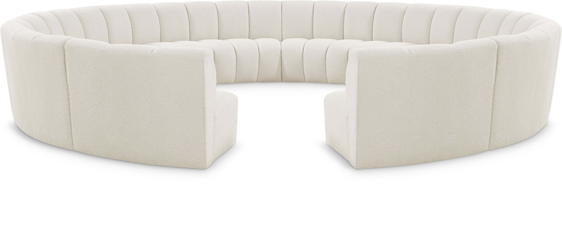 Infinity - 12 Piece Modular Sectional - Cream