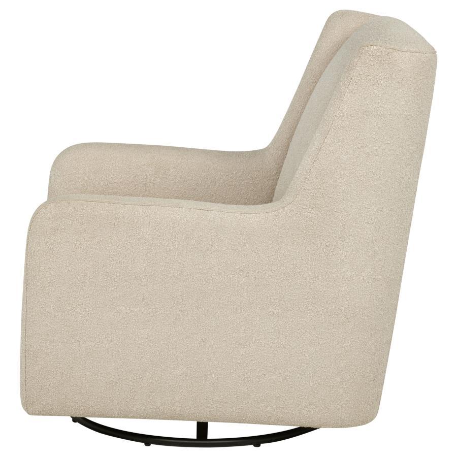 Serra - Boucle Upholstered Swivel Glider Recliner