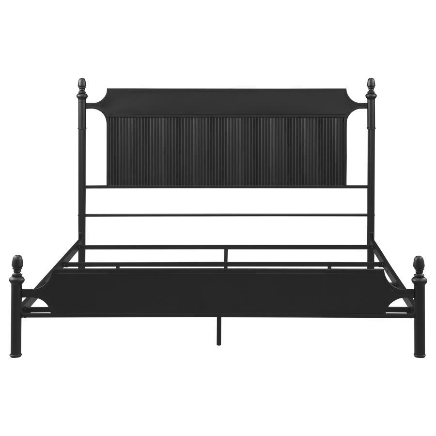 Cameron - Metal Panel Bed