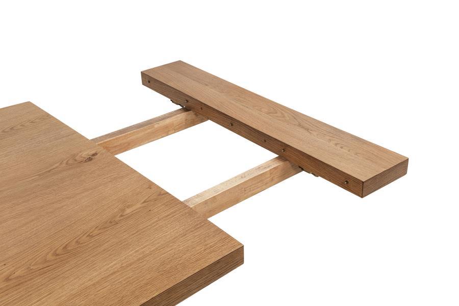 Middleton - 106" Extension Leaf Dining Table - Natural Brown