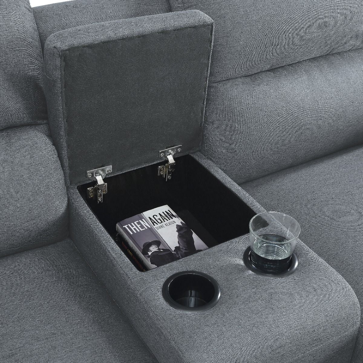 Walcher - Sectional Sofa - Gray Linen