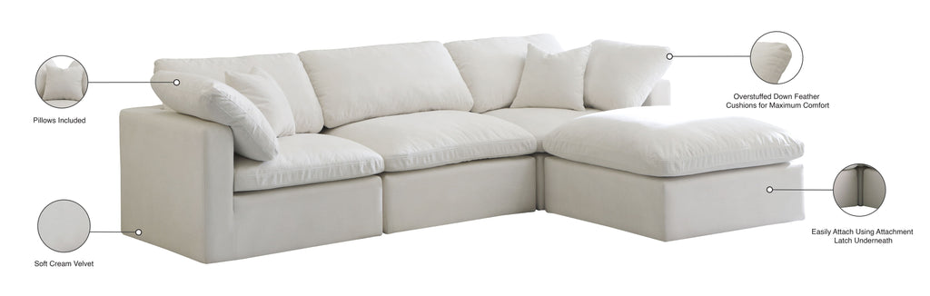 Plush - 4 Piece Modular Sectional