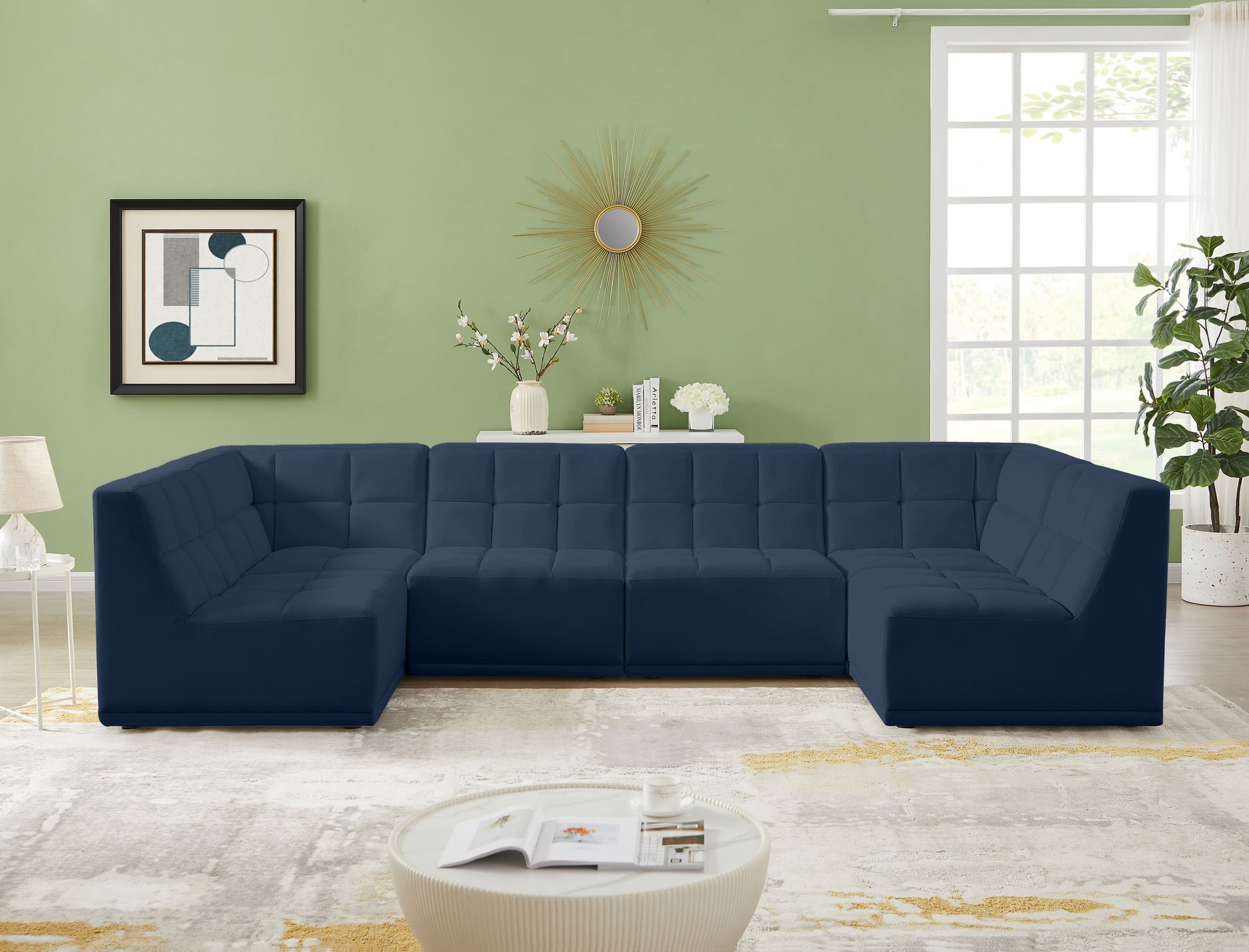 Relax - 6 Piece Modular Sectional
