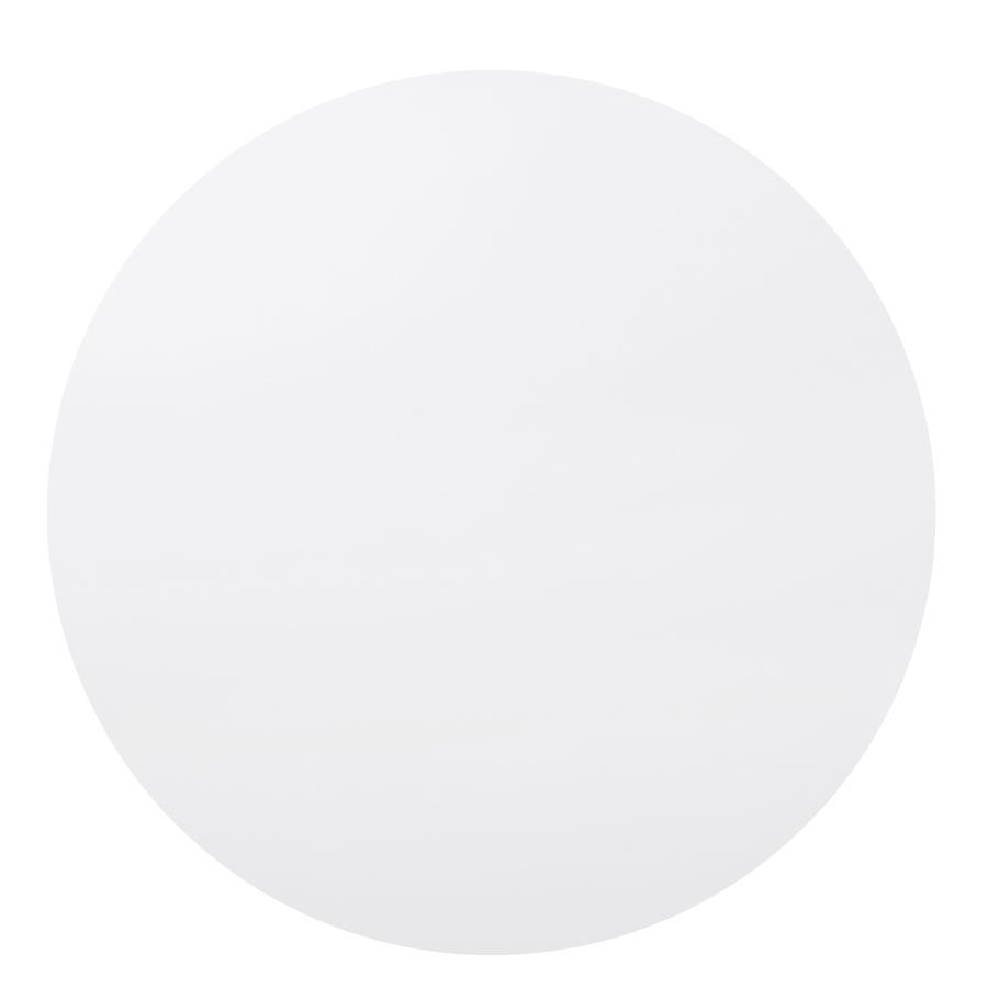 Lowry - Round Wood Top Dining Table - White