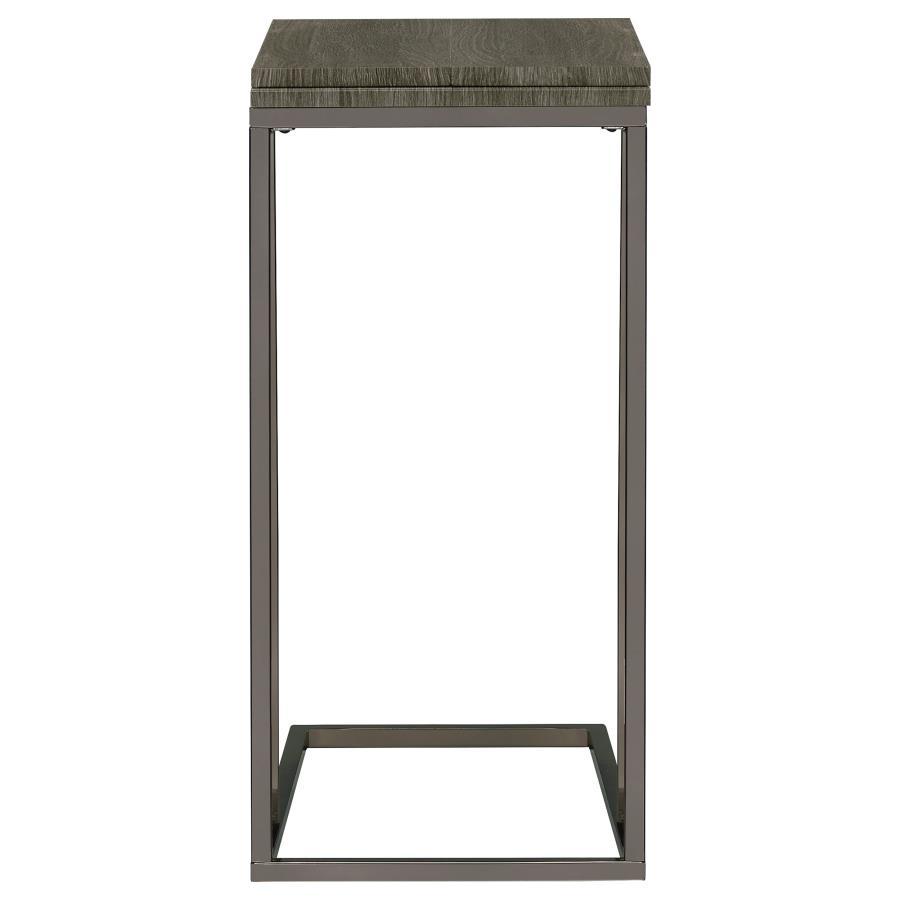 Pedro - Expandable C-Shaped Sofa Side Table