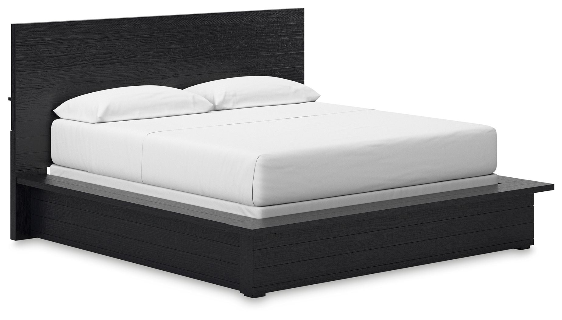 Londer - Black - California King Panel Bed