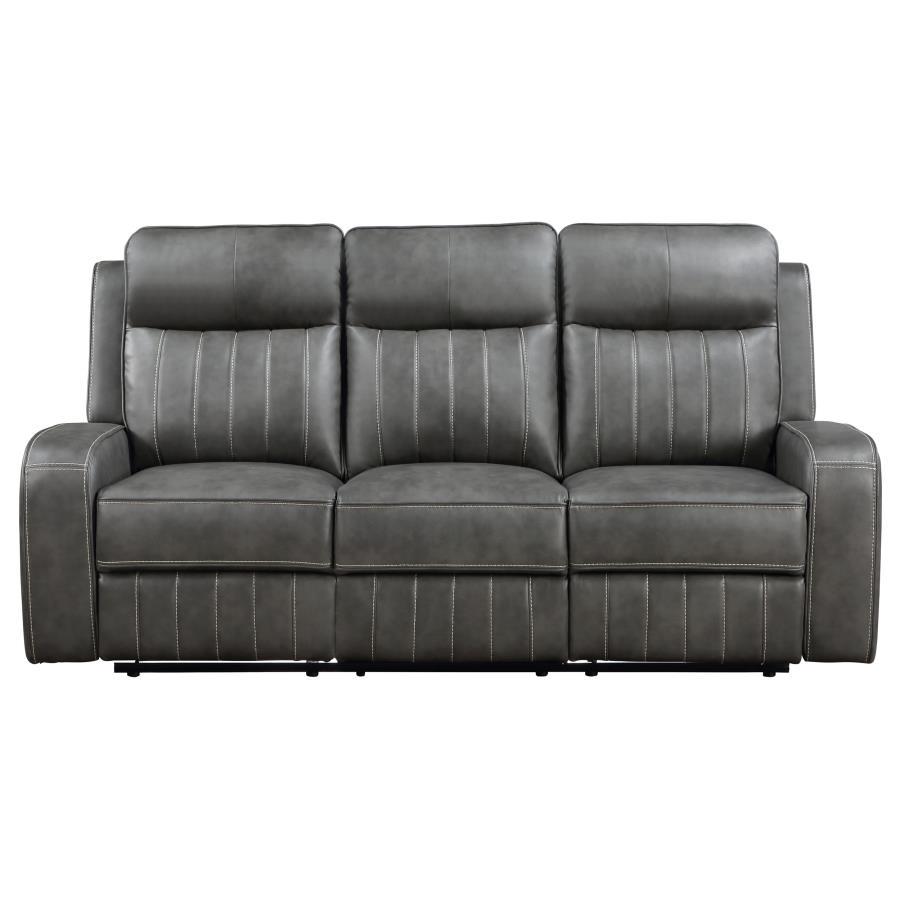 Raelynn - Upholstered Reclining Sofa Set