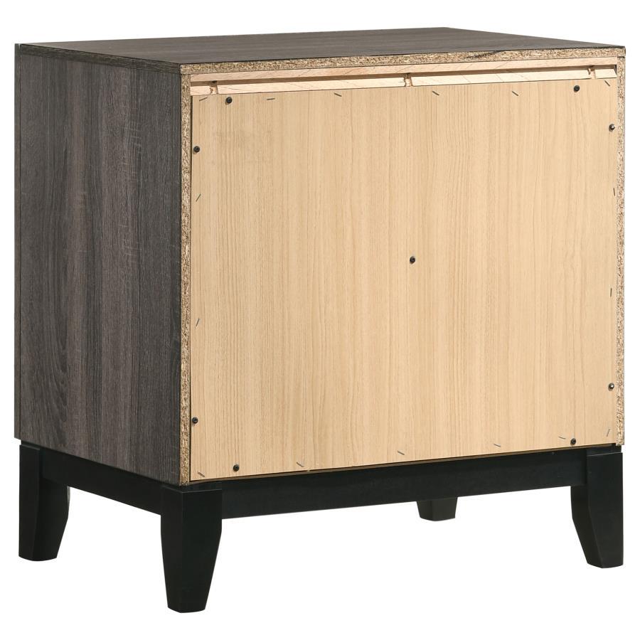 Watson - 2-Drawer Nightstand - Gray Oak