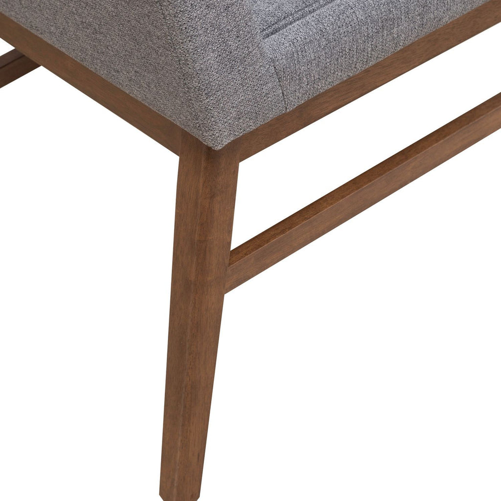 Space Savers - Upholstered Side Chair (RTA) - Brown