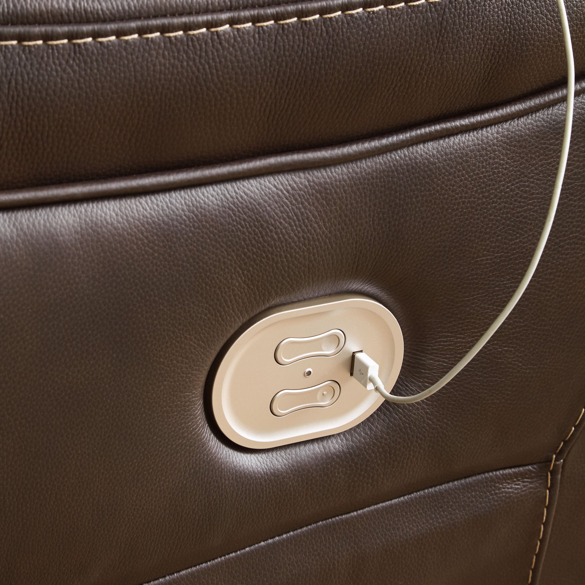 Dunleith - Chocolate - Zero Wall Recliner w/PWR HDRST