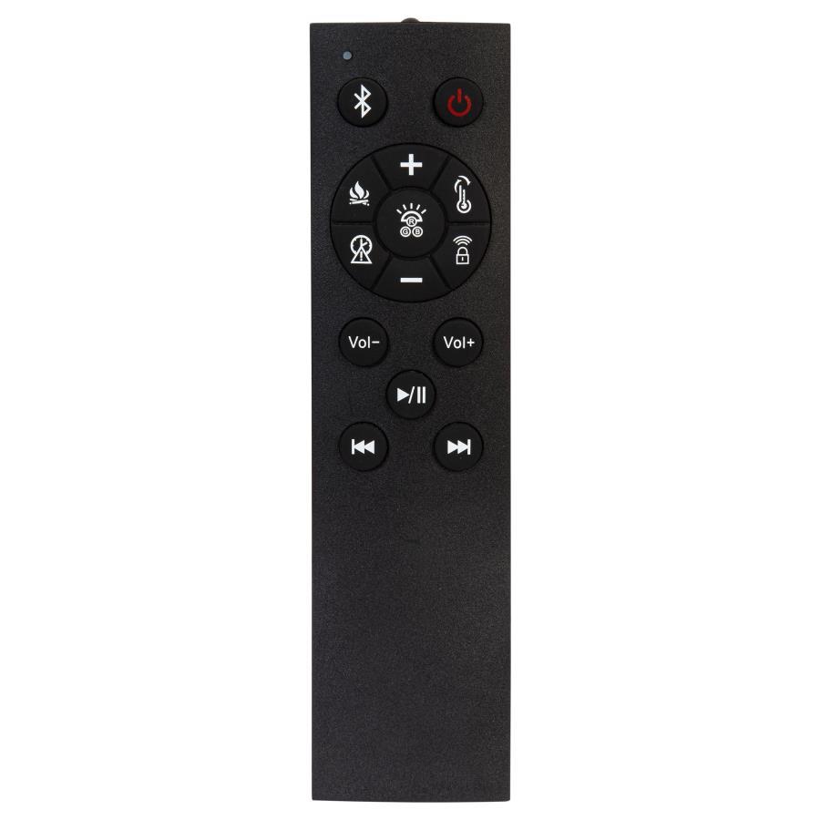 Senna - Upholstered Audio Flame Visualizer Bed