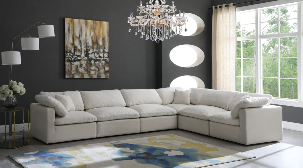 Plush - 6 Piece Modular Sectional