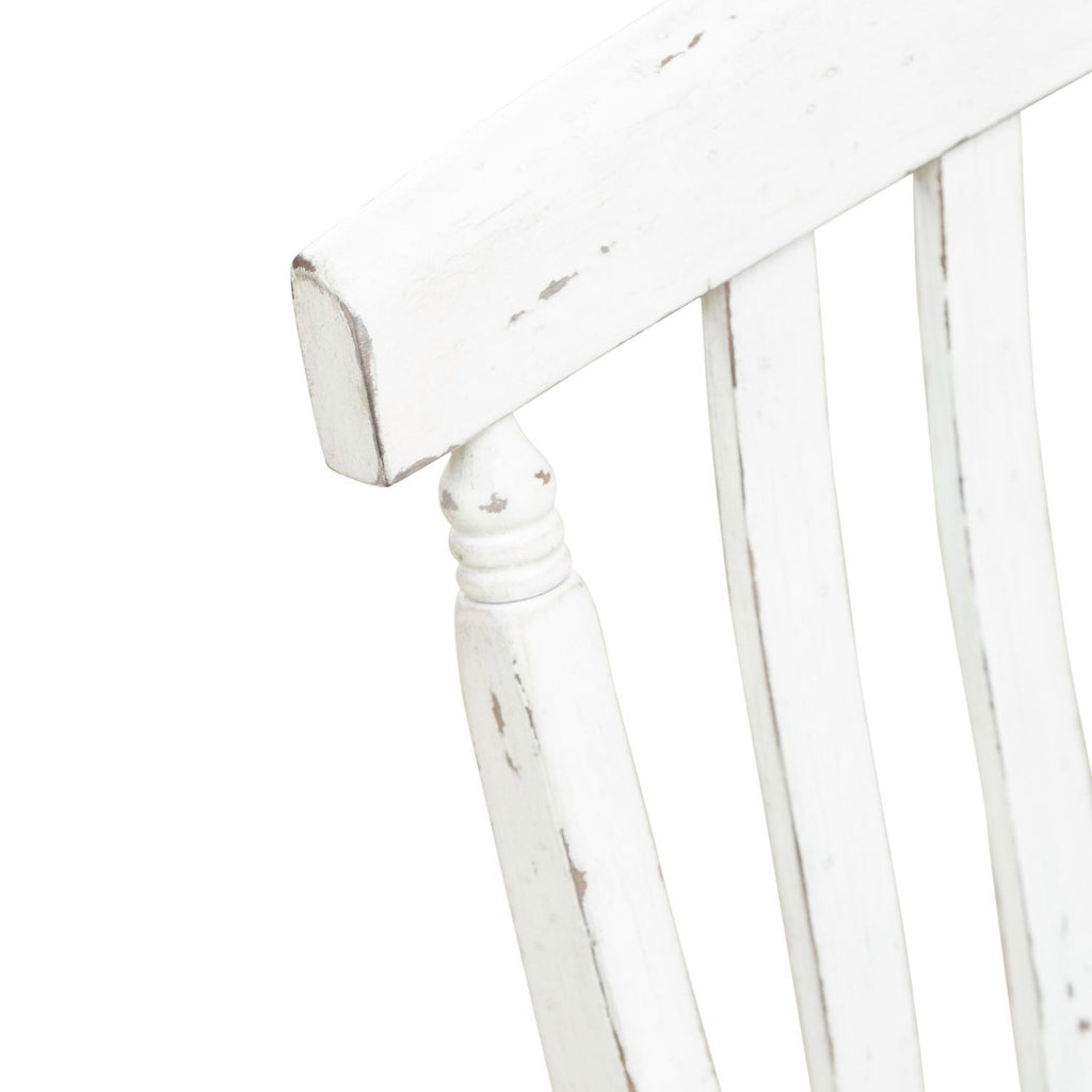Al Fresco - Slat Back Bench (RTA) - White