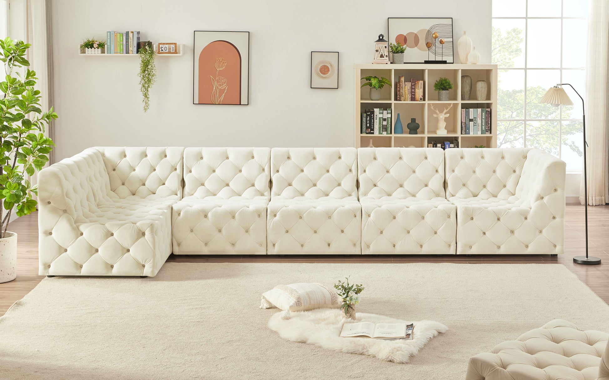 Tuft - 6 Piece Modular Sectional