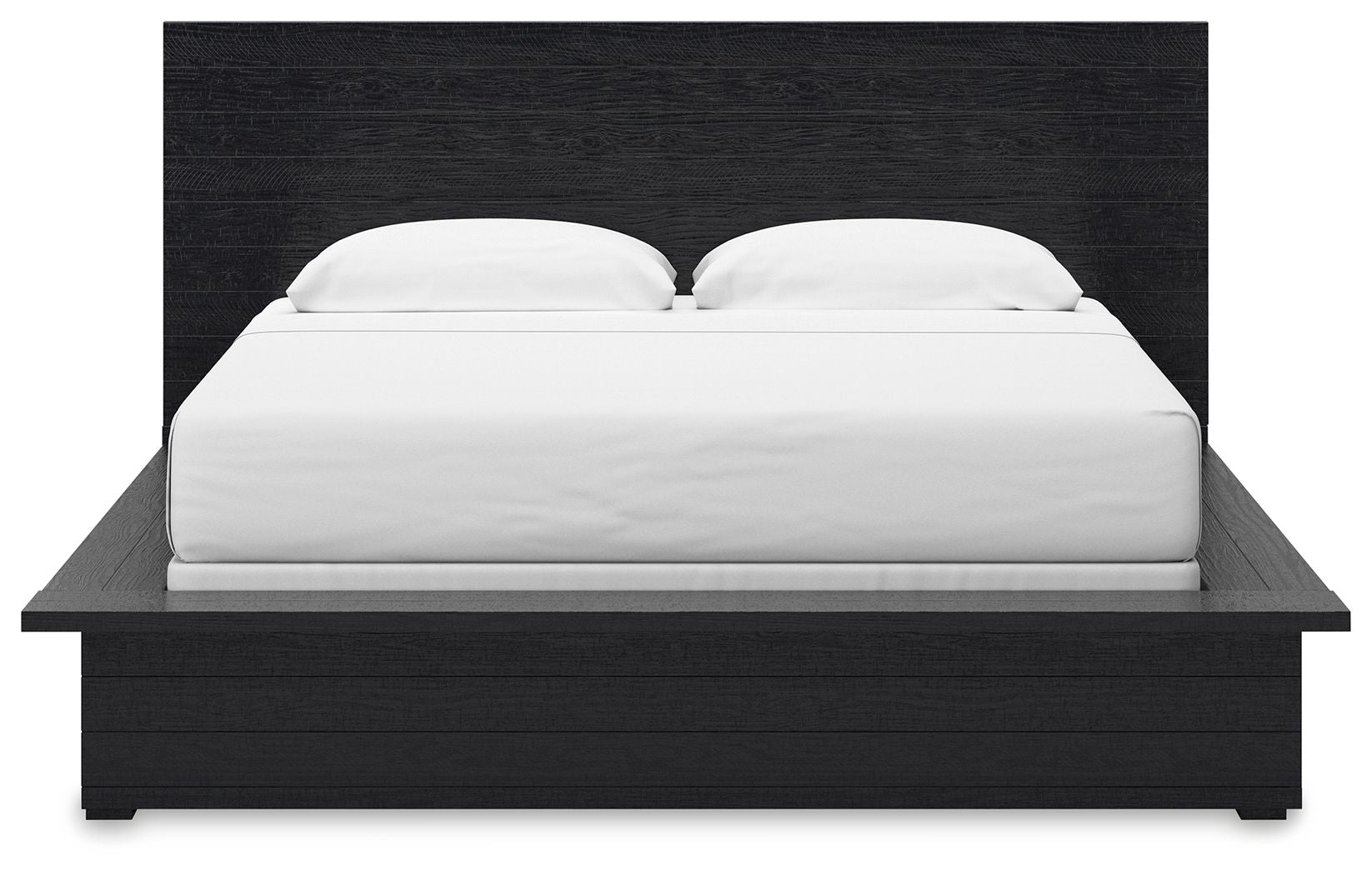 Londer - Black - King Panel Bed
