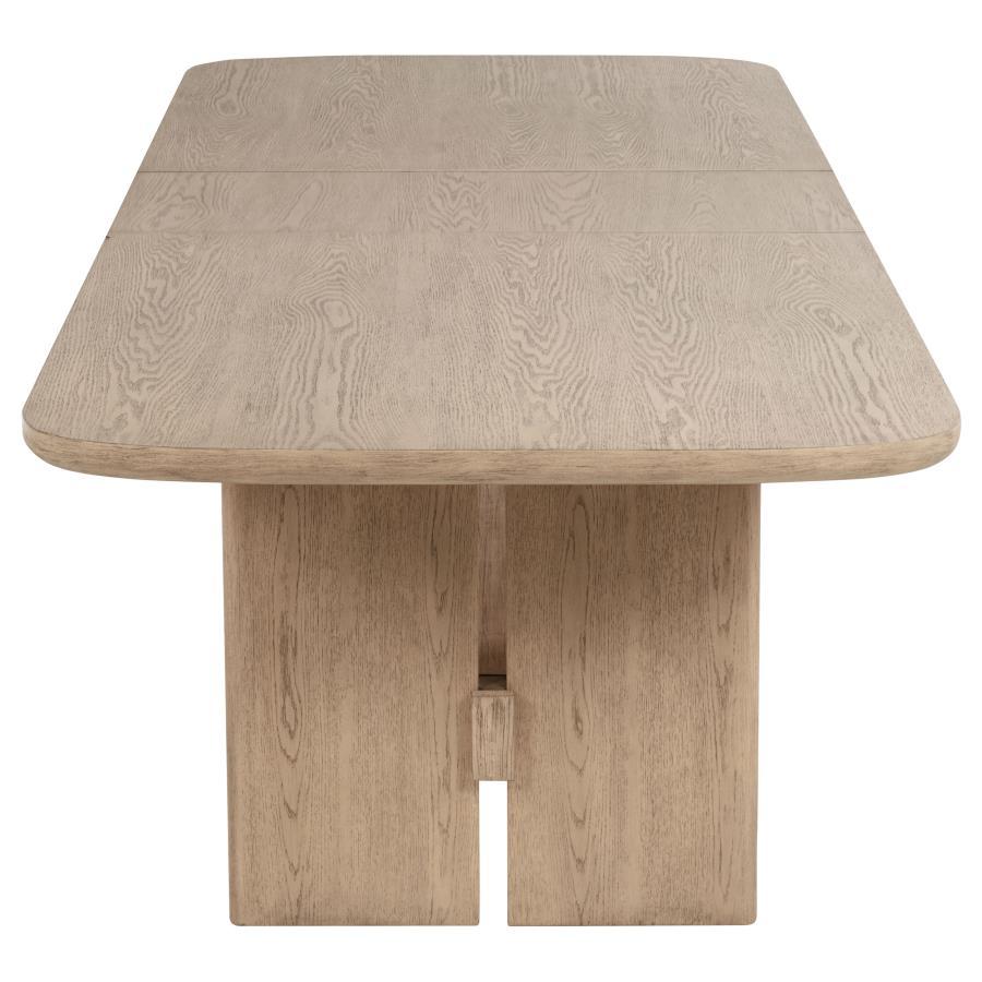Kailani - Rectangular Wood Dining Table - Beige Oak