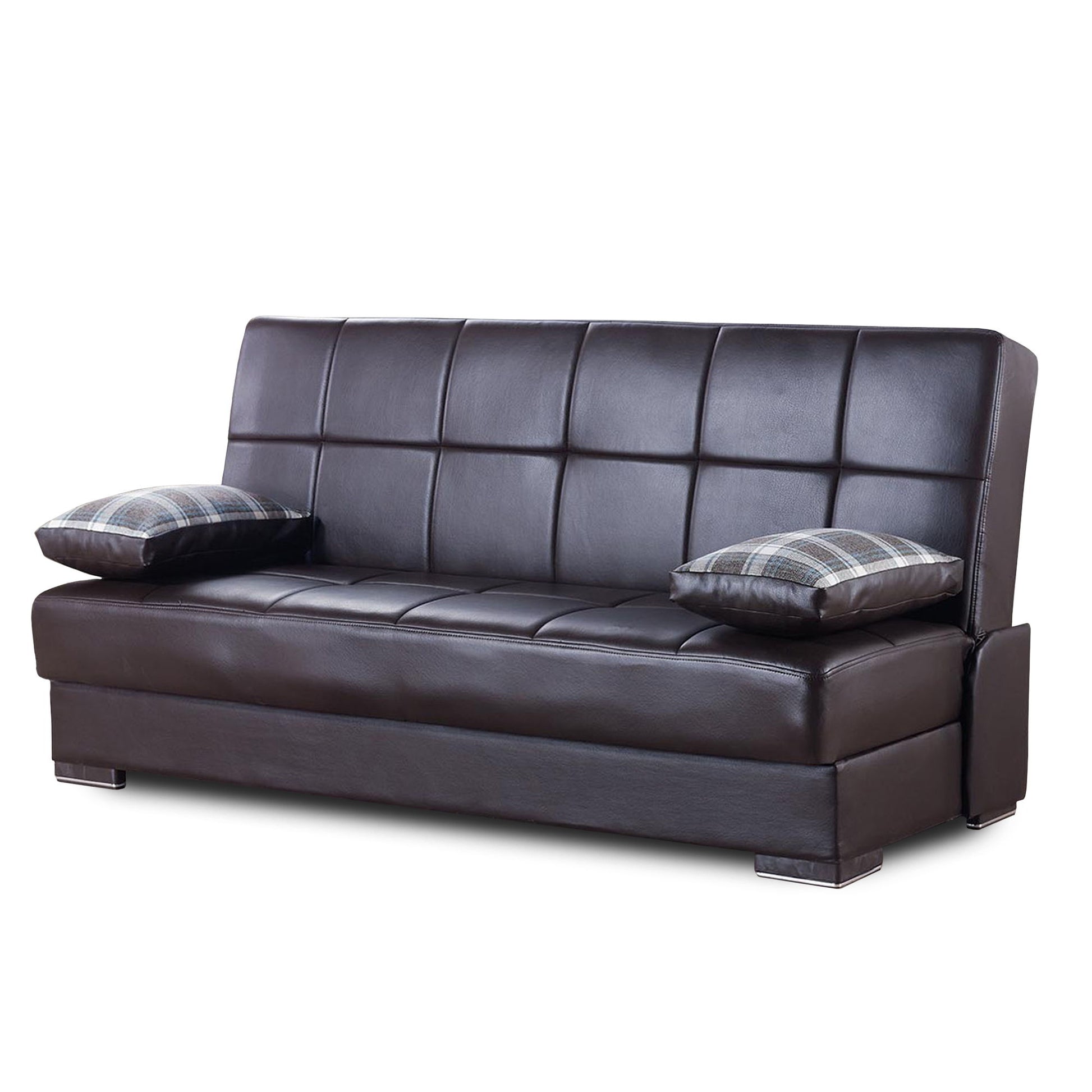 Ottomanson Soho - Upholstered Convertible Sofabed With Storage - PU