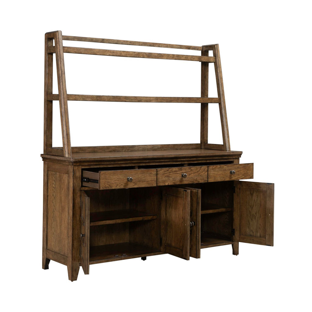Carolina Park - Server & Hutch - Brown