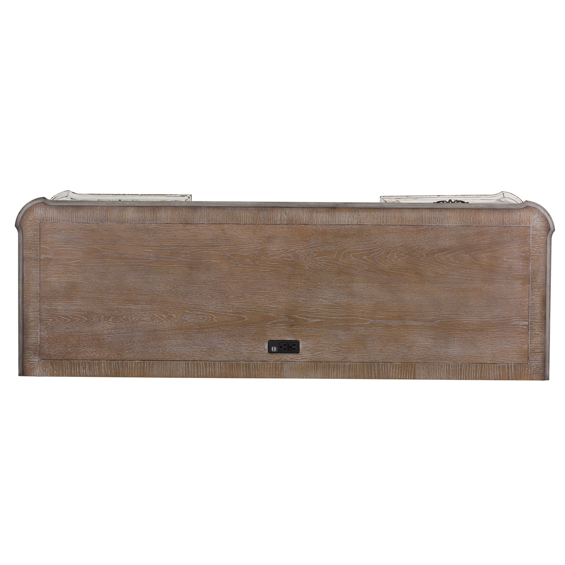 Magnolia Manor - Credenza - White - Framed Drawers