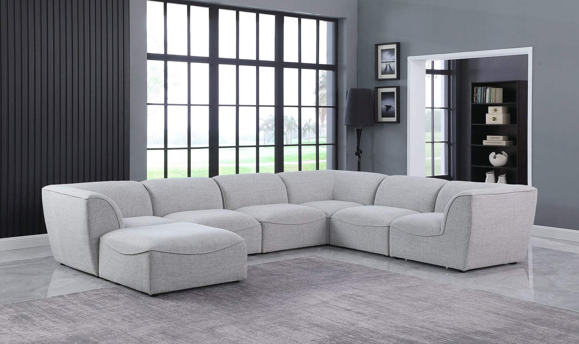 Miramar - 7 Piece Modular Sectional