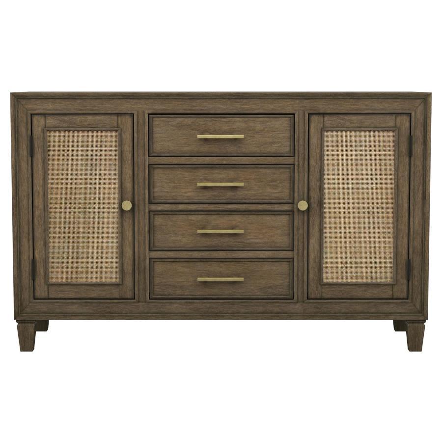 Matisse - 4-Drawer Sideboard Buffet Cabinet - Dark Brown