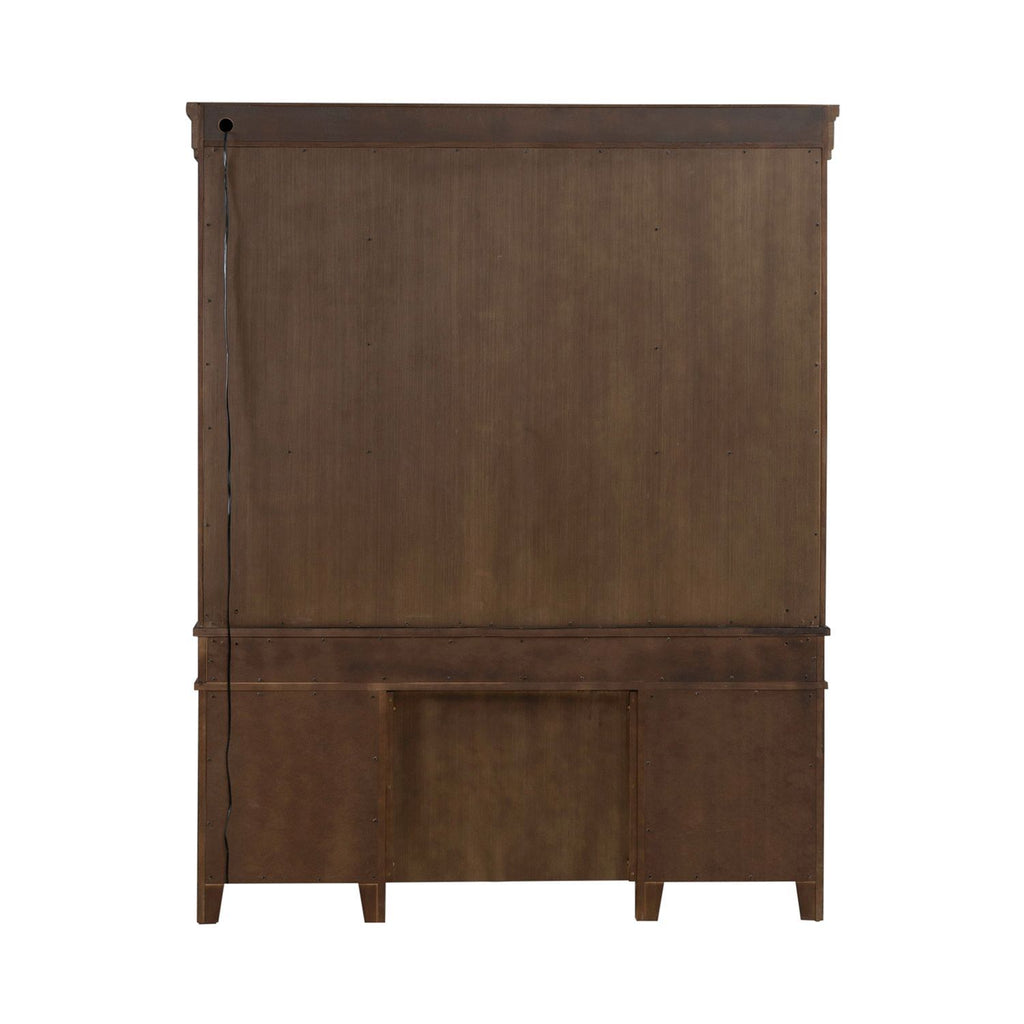 Carolina Park - Credenza & Hutch - Brown