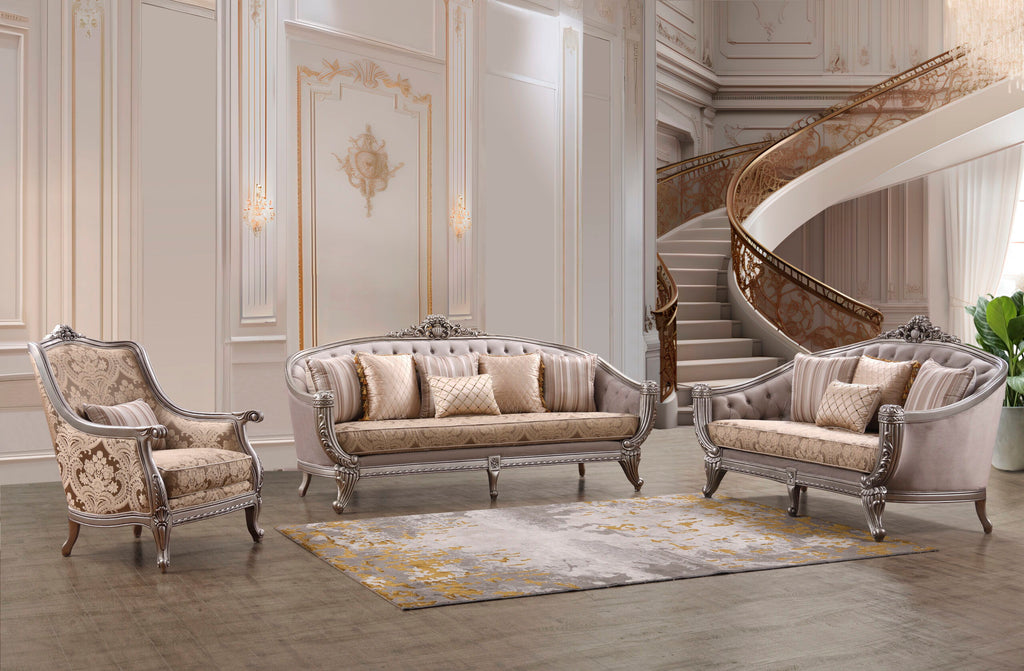 HD-217 - Chair - Brown / Gray / Charcoal