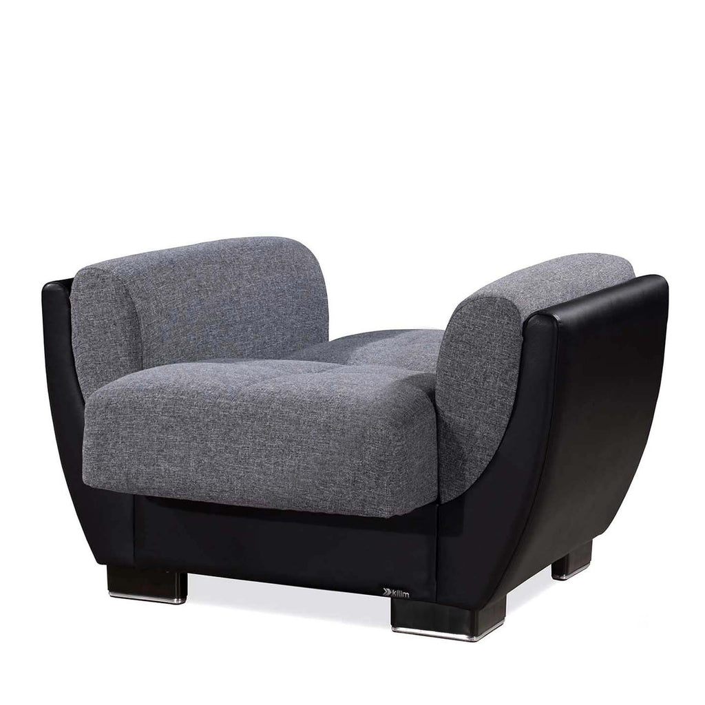 Ottomanson Armada Air - Upholstered Convertible Armchair With Storage