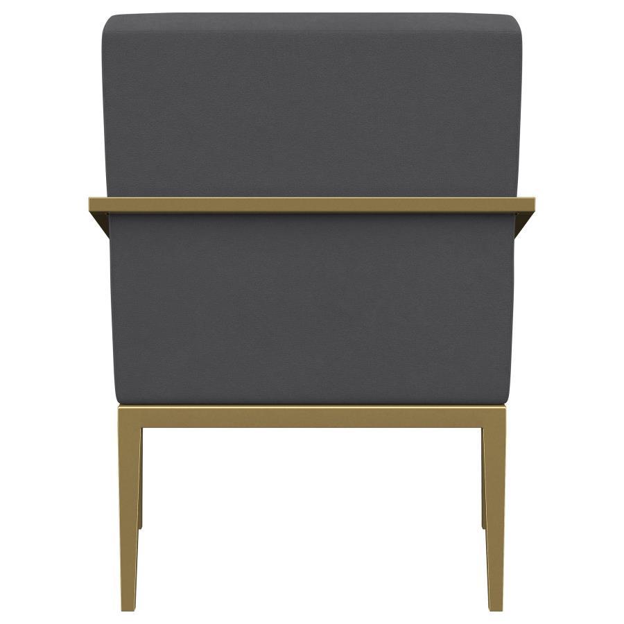 Kirra - Upholstered Metal Arm Accent Chair