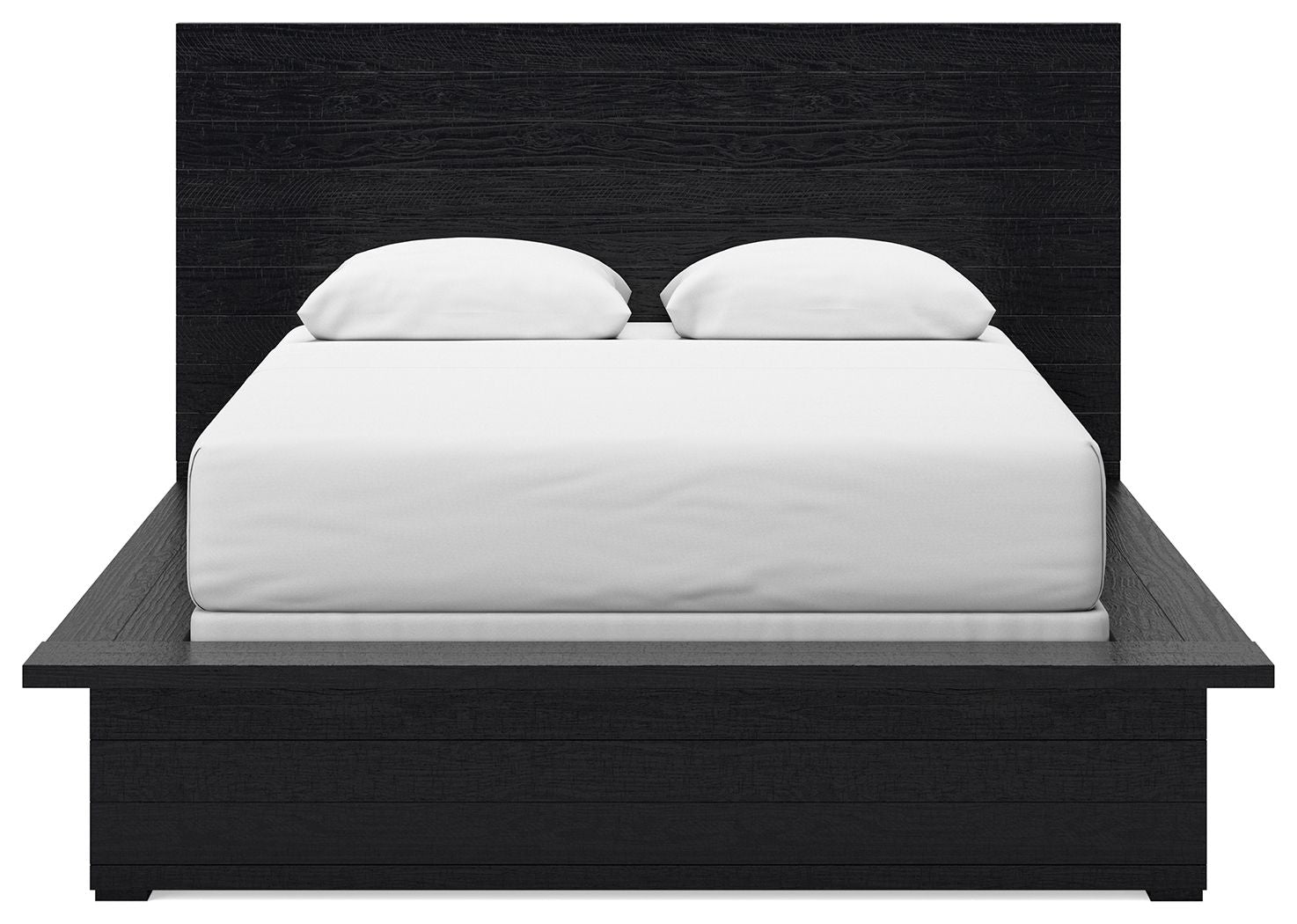 Londer - Black - Queen Panel Bed