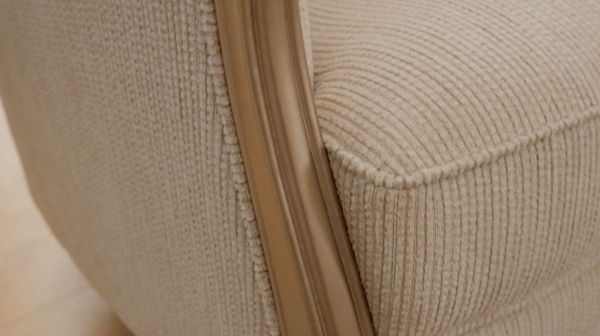 HD-7005 - Chair - Beige / Gold