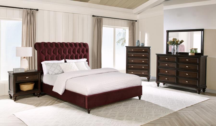 Devon - Upholstered Panel Bed