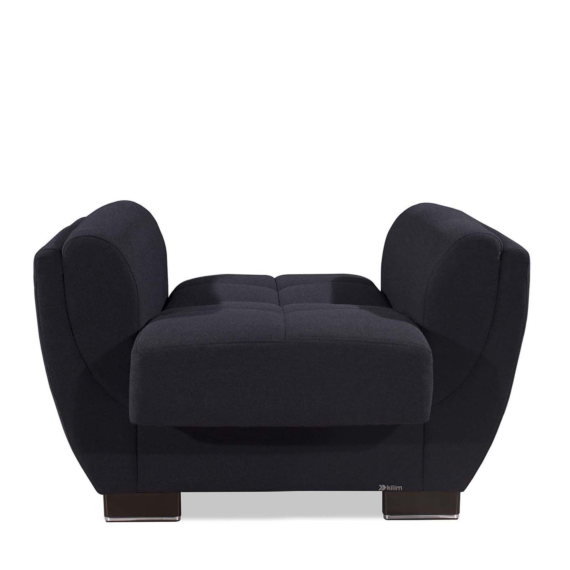 Ottomanson Armada Air - Upholstered Convertible Armchair With Storage - Polyester