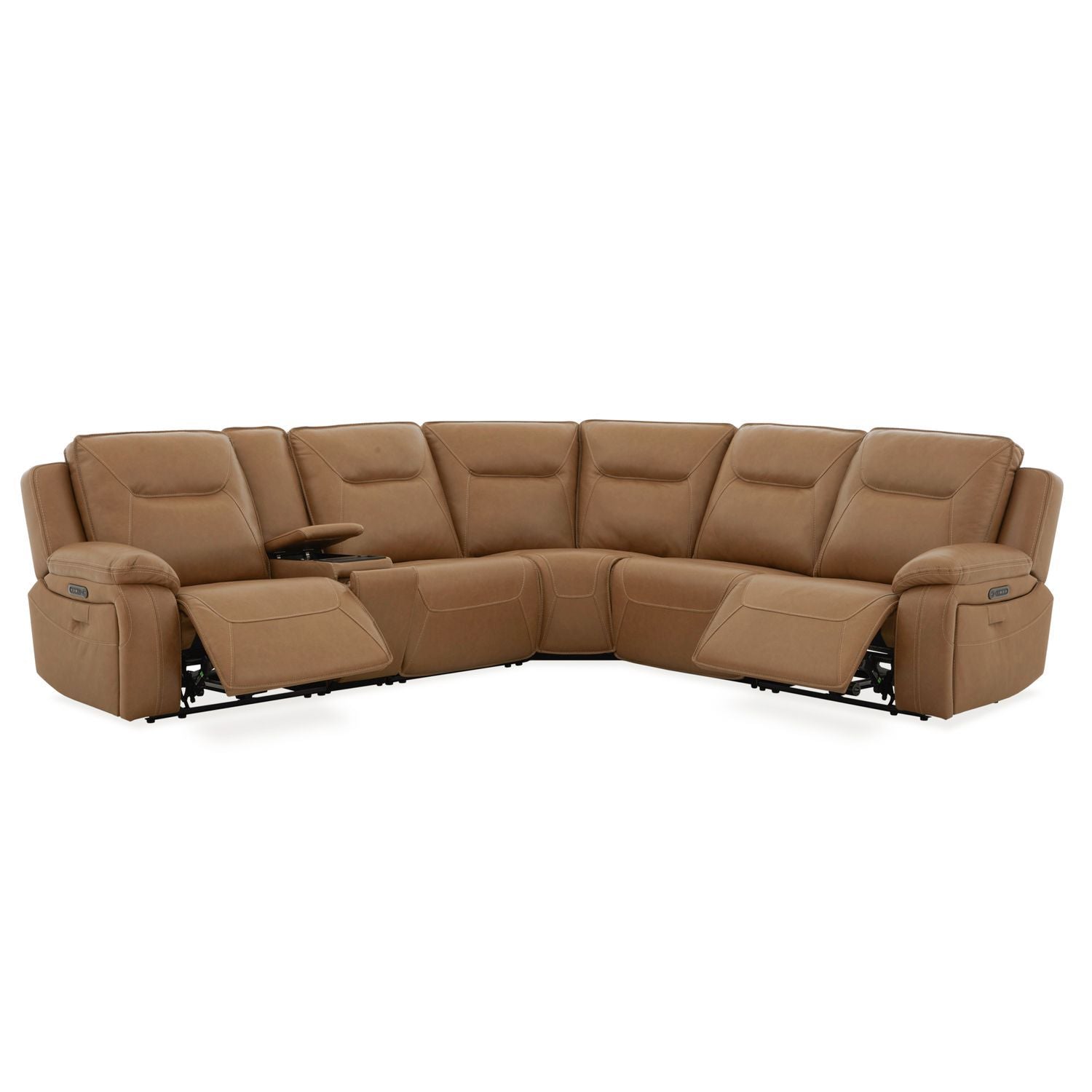 Callihan - 6 Piece Sectional - Brown
