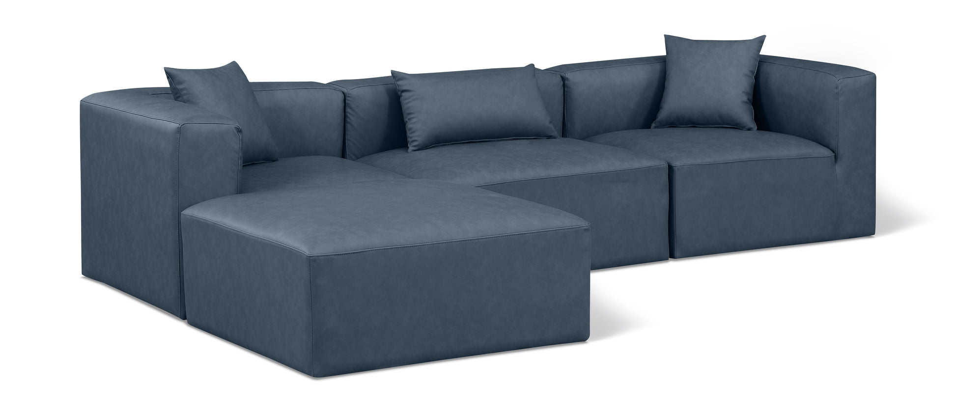 Cube - 4 Piece Modular Sectional With Chaise