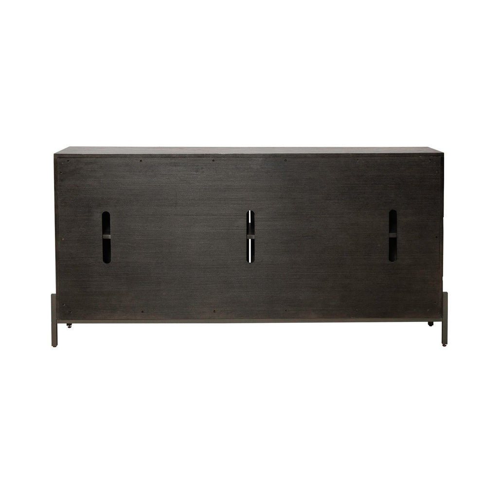 Pelicans Buff - 74" Accent TV Console - Gray