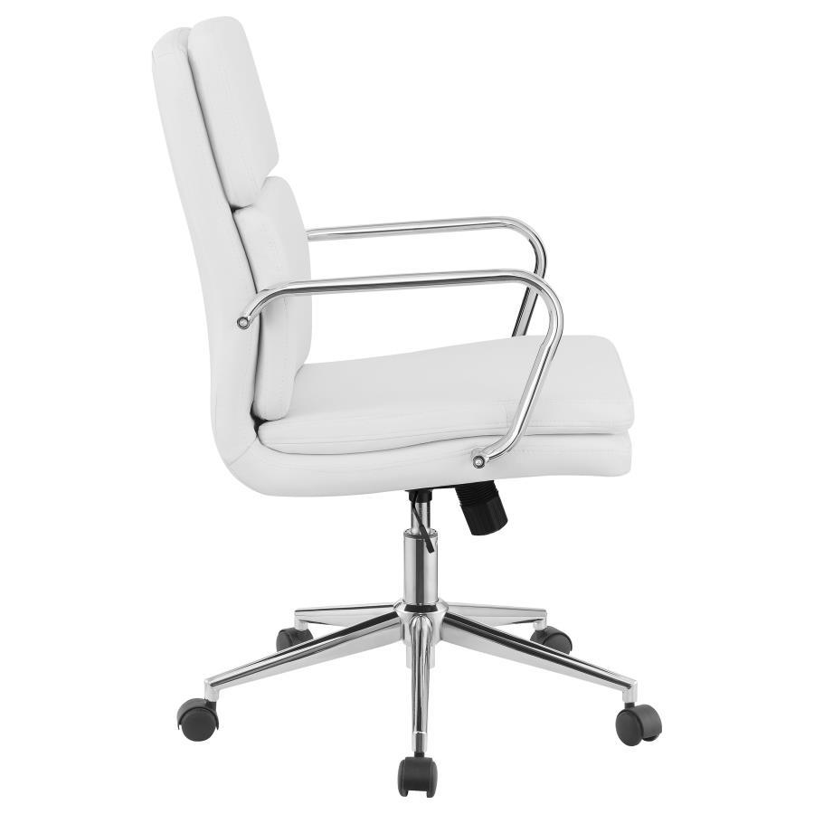 Ximena - Upholstered Adjustable Mid Back Office Chair