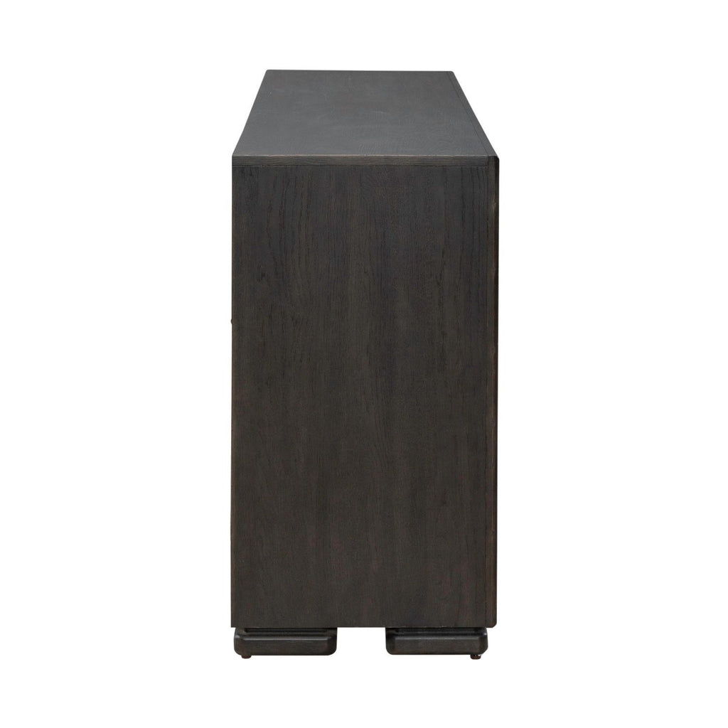 Barlowe - 4 Door Accent Cabinet - Brown