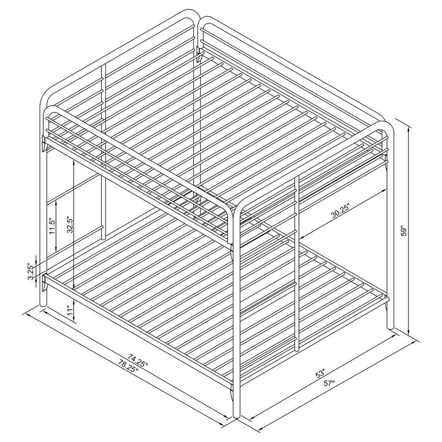Morgan - Metal Bunk Bed